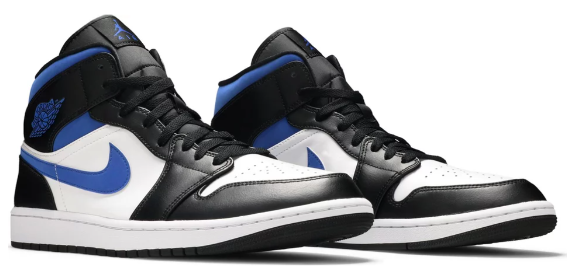 Air Jordan 1 Mid Racer Blue