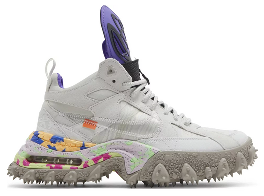 kolce fioletowe beżowe żółte niebieskie buty nike air terra forma off white summit white psychic purple