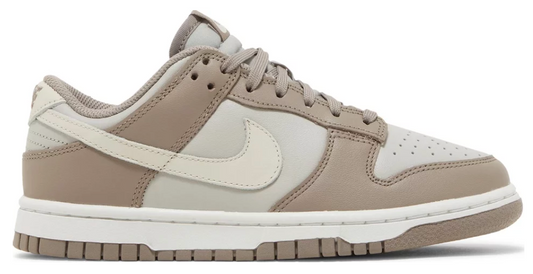 beżowe białe kremowe niskie buty nike dunk low bone beige moon fossil