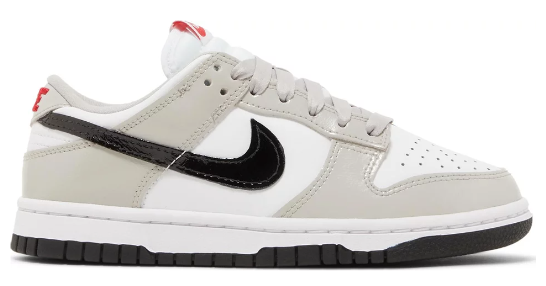 kremowe czerwone białe czarne niskie buty nike dunk low iron ore