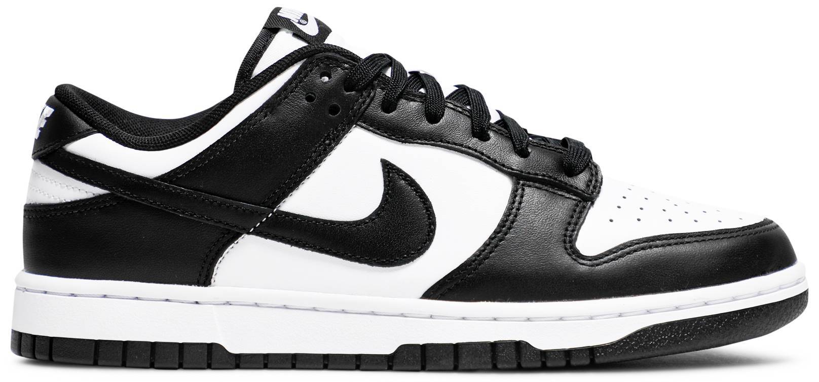 białe czarne klasyczne niskie buty nike dunk low panda