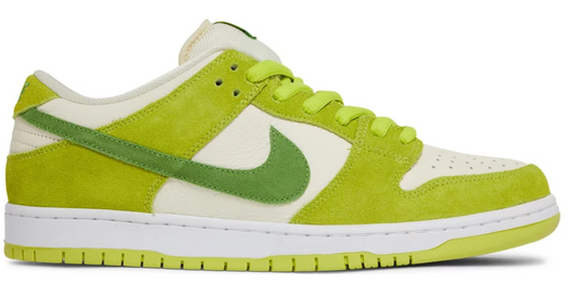 zielone kremowe białe jabłkowe niskie nike dunk low pro sb green apple