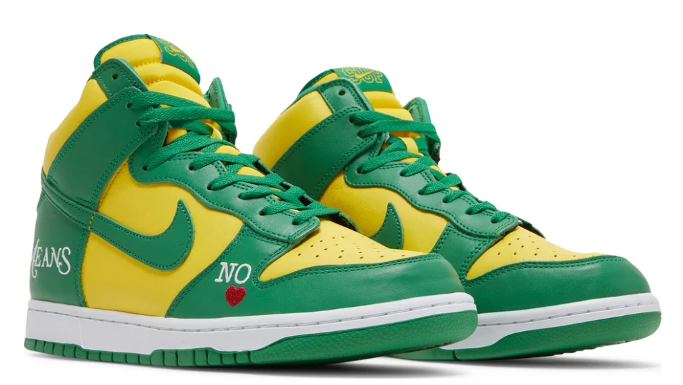 Nike Dunk High SB Supreme By Any Means Brazil