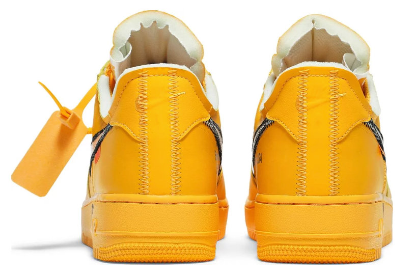 Nike Air Force 1 Low Off-White ICA University Gold