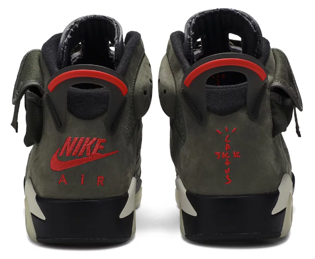 Air Jordan 6 Retro x Travis Scott Olive OG