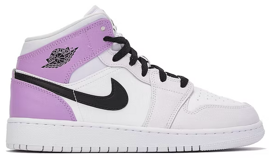 Air Jordan 1 Mid Barely Grape (GS)