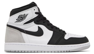 szare białe kremowe czarne wysokie air jordan 1 high stage haze