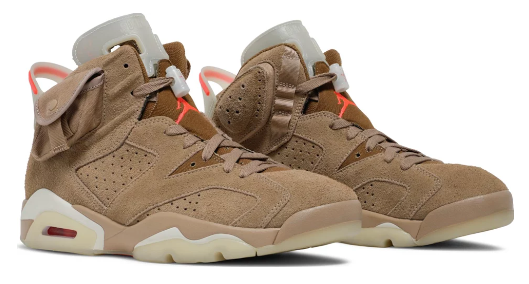Air Jordan 6 Retro x Travis Scott British Khaki