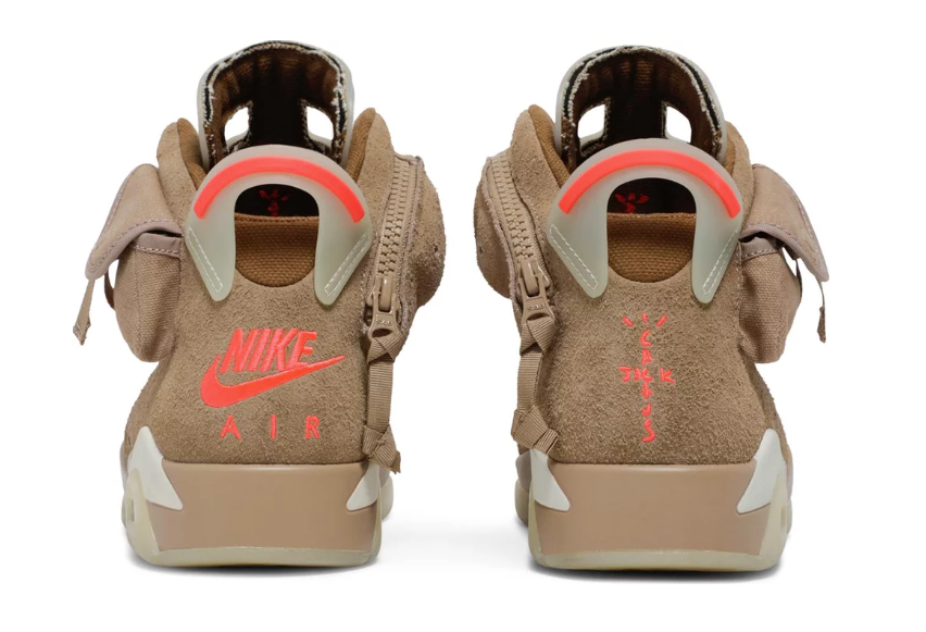 Air Jordan 6 Retro x Travis Scott British Khaki