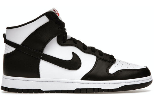 białe czarne czerwone wysokie buty nike dunk high panda