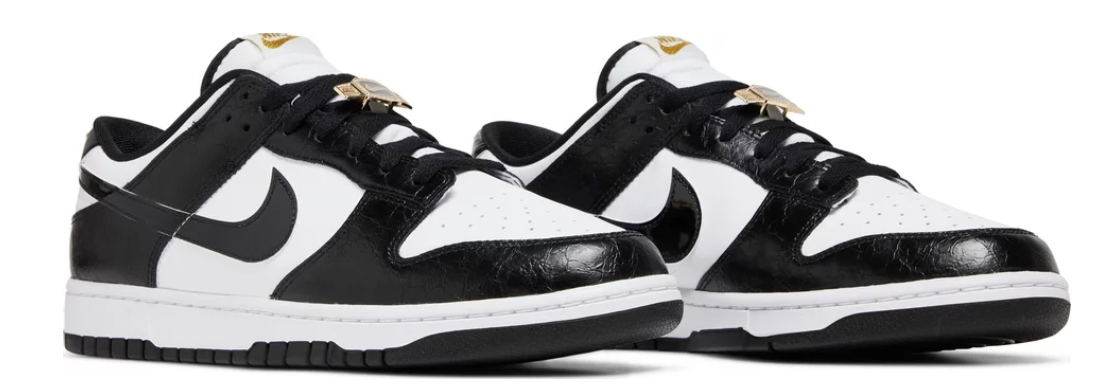 Nike Dunk Low Black White World Champions